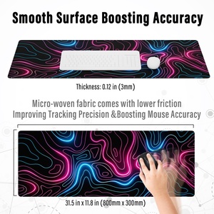 Bàn thảm cho OEM <span class=keywords><strong>ODM</strong></span> nhà máy Chuột chơi game Pads với viền bao bì và logo PC Bàn Pad <span class=keywords><strong>Mat</strong></span> Tùy chỉnh chuột pad cho nhà văn phòng - Product Image 6