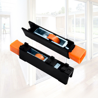 Roulettes de porte et fenêtre coulissantes en plastique robuste à alimentation directe d'usine, roulement fluide, idéales pour les salles de bain d'hôtel, design moderne