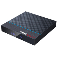 T95 MAX Plus + 4gb 64gb Smart Android 9.0 TV BOX Amlogic S905X3 4G RAM 32G Wifi Set-Top Box T95MAX HD Video Ott Media Player
