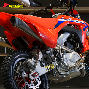 Échappement complet Torch pour <span class=keywords><strong>CRF</strong></span> <span class=keywords><strong>110</strong></span>, en alliage de titane, avec collecteur avant et intermédiaire, échappement tout-terrain, compatible avec les modèles 2013-2026 - Product Image 6