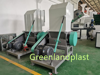 Concasseur HDPE 30 CV, concasseur silencieux, machine de recyclage de plastique