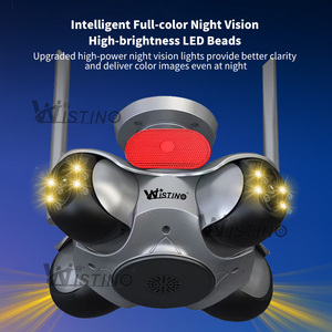 Wistino ngoà<span class=keywords><strong>i</strong></span> trờ<span class=keywords><strong>i</strong></span> 16MP góc rộng wifi máy ảnh bốn PTZ con ngườ<span class=keywords><strong>i</strong></span> tự động theo dõ<span class=keywords><strong>i</strong></span> 360 độ tầm nhìn ban đêm WIFI GIÁM SÁT máy ảnh - Product Image 4