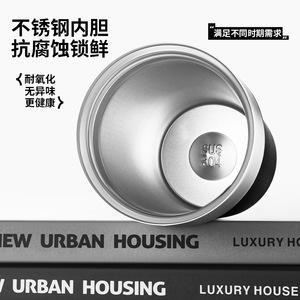 Stainless Steel Tumbler 304 Coffee Cup With Lid Travel Portable For Car Use - Product Image 5