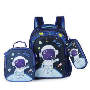 3PC 16 pouces 3D EVA <span class=keywords><strong>Cartable</strong></span> d'étudiant avec boîte à crayons Sac à lunch pour enfants Hard Shell Sac à dos Grande capacité <span class=keywords><strong>Maternelle</strong></span> Sac 3-6 - Product Image 5