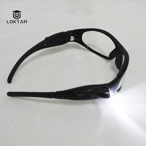 LOKTAR Wholesales Verre de sécurité pour le travail <span class=keywords><strong>z87</strong></span> Construction Lunettes de sécurité laser anti-buée avec lumière LED - Product Image 4