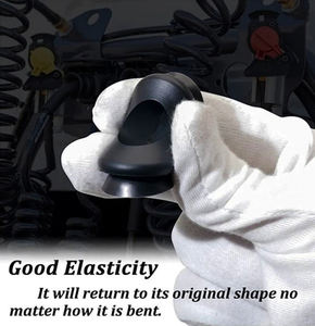 Rimorchi e semirimorchi rosso blu freno ad aria connettori di accoppiamento guarnizione in gomma nera a mano - Product Image 5