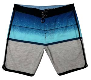 Costume da bagno alla moda da uomo pantaloncini da Surf impermeabili ad asciugatura rapida chiusura con coulisse Casual a strisce medie da spiaggia con tasche - Product Image 5