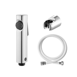 Hanssmart фабрика <span class=keywords><strong>OEM</strong></span> упаковка черный хром ванная пластиковая Shattaf Набор <span class=keywords><strong>ABS</strong></span> спрей Туалет Биде набор - Product Image 1