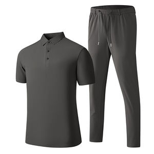 2025 nuevo traje deportivo y de ocio para hombres de verano es de secado rápido, fresco, cómodo, transpirable y de moda todos los días. - Product Image 5