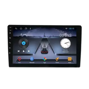 IPS araba GPS navigasyon Ts7 evrensel araç DVD oynatıcısı multimedya oynatıcı Stereo otomatik desteği Carplay DVR BT dokunmatik ekran