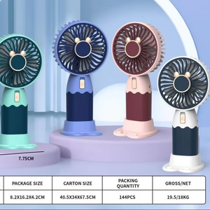 Summer Mini USB Rechargeable Water Mist <span class=keywords><strong>Fan</strong></span> Handheld Foldable Design Supply for Students English Plastic - Product Image 6