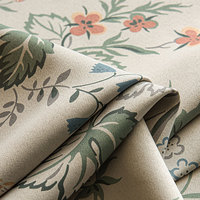 Tela de Cortina Decorativa 100% Poliéster, Tela Suave para Cortinas de Sala de Estar y Dormitorio, Venta al Por Mayor