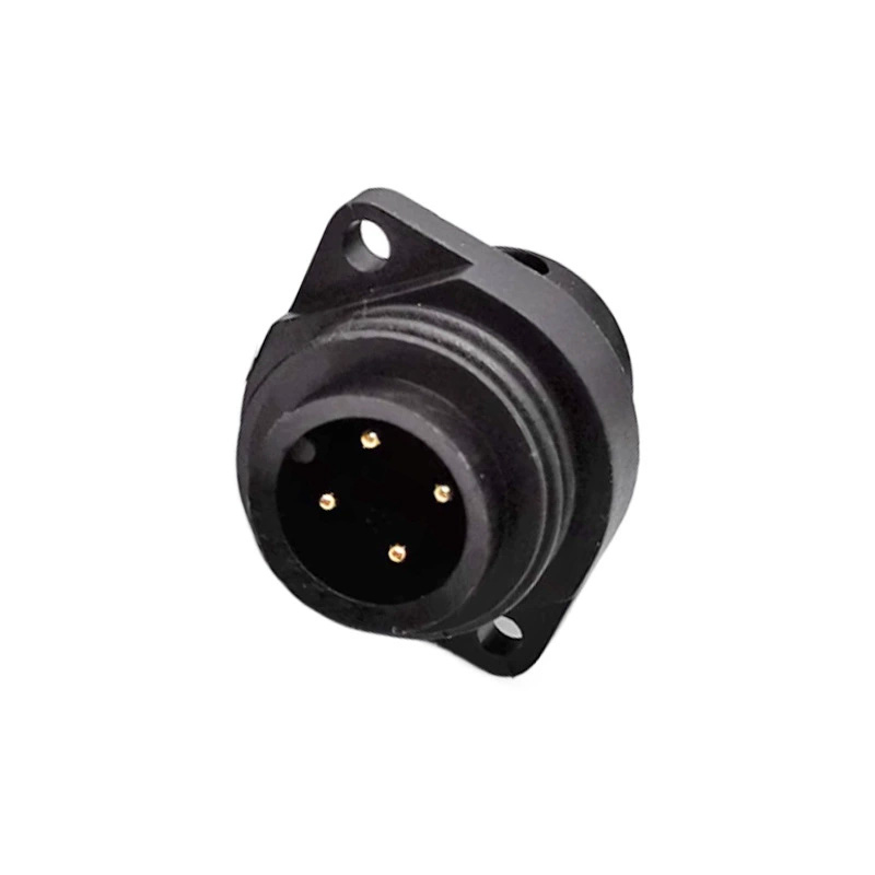 Conector macho RD24 de 4 pines