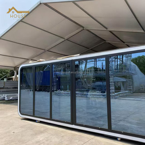 Nhà hiện đại 8.5 mét với phòng tắm nhà táo đúc sẵn nhà di động prefab kính sang trọng nhà hiện đại - Product Image 2