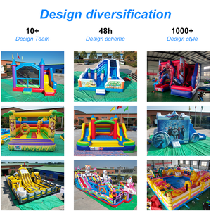 Casa de Brinco Inflable con Tobogán Seco, Temática Espacial, de Ceyu, Equipo de Parque de Diversiones Grande - Product Image 4