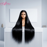 13x4 13x6 Rambut Vietnam Mentah dengan Kutikula Tertata Rapi, Wig HD Lace Front Tanpa Lem, Sudah Di-pre Plucked, Kepadatan 210%, Vendor Grosir