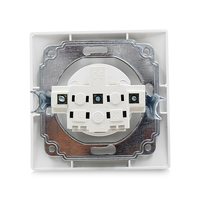 Prise électrique française 220V 16A, prise murale électrique standard européenne