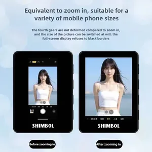 Shimbol Cp5 Mini 2 telefono Selfie Monitor 1080P Full Hd schermate per <span class=keywords><strong>Iphone</strong></span> Selfie Vlog Live streaming Tiktok Rednote <span class=keywords><strong>foto</strong></span> del cellulare - Product Image 3