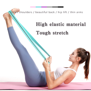 <span class=keywords><strong>2020</strong></span> nouveau Design Logo Personnalisé Gym Boucle D'exercice Butin Bandes Tissu Tirez Aider Longues Bandes de Résistance - Product Image 6
