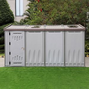 Best-seller <span class=keywords><strong>en</strong></span> gros maisons préfabriquées 3 5 chambres à coucher hangar de stockage portable de luxe hangar de bureau extérieur hangar de résine - Product Image 2