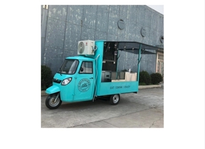 Camión de Comida Rápida Móvil de Alta Calidad y Bajo Precio con Plataforma Elevadora FC240605004 Triciclo de Venta de Comida Rápida FC240605004 - Product Image 4