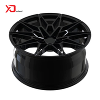 Velg Mobil Penumpang Premium 1-Piece Silver Deep Dish 18-21 6061-T6 Forged Wheel 5x120 5x112 untuk E90 E91 E92 Seri 3 4 5 6 G20 G21