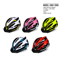 Casque de vélo pour adulte, moulé en interne, 22 aérations, réglable 57-62 cm, avec visière, doublure en velours amovible pour le cyclisme sur route