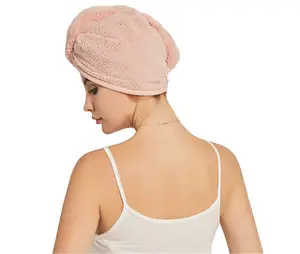 Toalha personalizada de microfibra, toalha de spa absorvente para mulheres, secagem rápida, macia, turbante