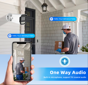 Cámara de Seguridad CCTV 4K para Exteriores, 5MP 8MP, DC12V POE, Visión Nocturna a Todo Color, Audio, Detección Humana - Product Image 6