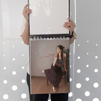 Carpeta de Archivo RINGNOTE A3 con Tapa Dura de PP, Impresión UV, Estilo Carpeta con Clip, para Guardar Pósters de Conciertos de Ídolos K-pop, Gran Capacidad