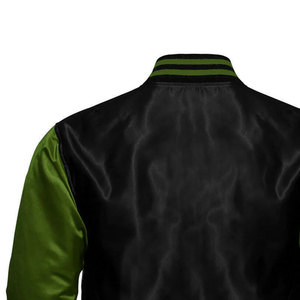 Blouson Bomber en Satin pour Hommes, Chauffant, en Tissu Personnalisé, Respirant, Écologique, Nouveau Design – Vente en Gros - Product Image 4