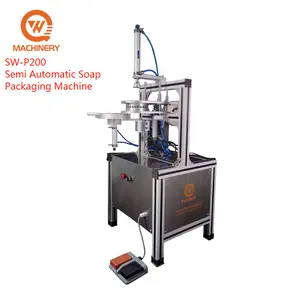 Packaging Device/Semi Automatic Pleated Wrapping Machine/Soap Wrapping