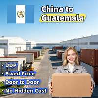 Transport maritime DDP fiable porte-à-porte depuis la Chine, tarifs compétitifs vers le Guatemala, transitaire, entreposage rapide et efficace