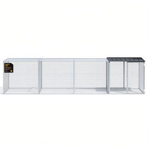 Jaula para Pollos de Acero Galvanizado, Duradera y de Larga Vida Útil para Avicultura - Product Image 1