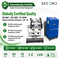Machine de distribution de colle thermofusible CNC à 3 axes pour banc de travail, avec réservoir, commande indépendante, double valve et grande capacité