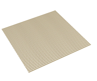 Cloisons intérieures en maille de bronze mandarin, maille métallique tissée flexible