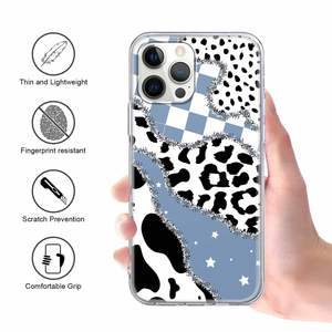 Rubans colorés en silicone souple et coutures imprimées en noir et blanc, lentille tout compris, <span class=keywords><strong>coque</strong></span> souple pour étui de téléphone <span class=keywords><strong>iPhone</strong></span> - Product Image 6