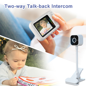 <span class=keywords><strong>Caméra</strong></span> intelligente sans fil Moniteur numérique pour bébé 1080P FHD Réveil automatique Rappel d'alimentation Berceuses 2.4GHz WiFi 1200mAh Batterie - Product Image 3