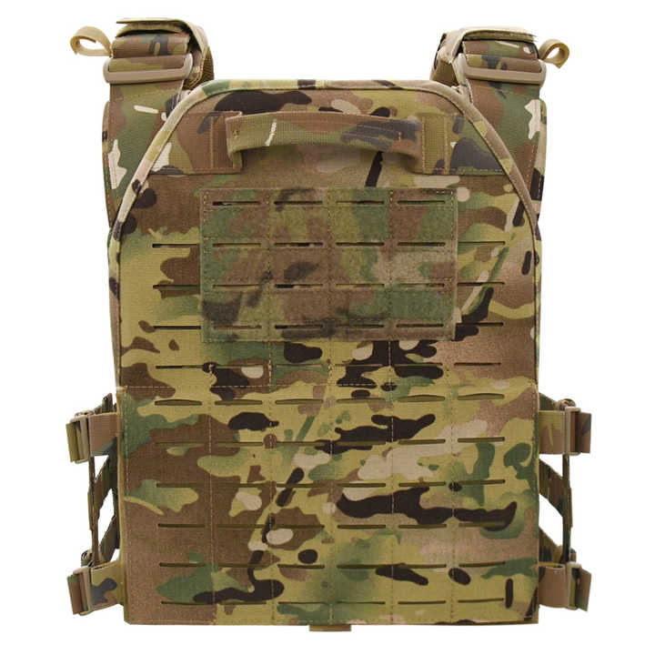 YAKEDA Tactical Vest - 1000D Nylon, Quick Release, MOLLE Compatible, Adjustable For Airsoft & Outdoor