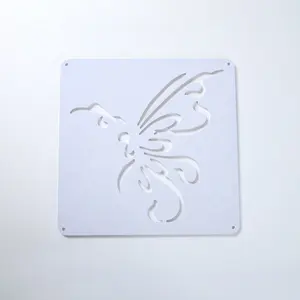 Dekor platten Blatt CNC-Schnitt Dekorative Raumteiler platten Holz verbund Wpc Bildschirm
