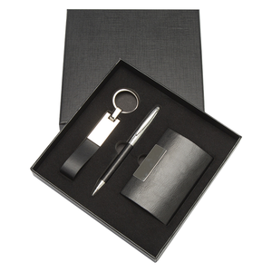 Regalos Corporativos Personalizados con Logotipo, Juego de Regalo de Graduación con Llavero, Bolígrafo y Cartera, Estilo Ejecutivo, Serigrafía, Juego de Regalo para el Día del Padre - Product Image 6