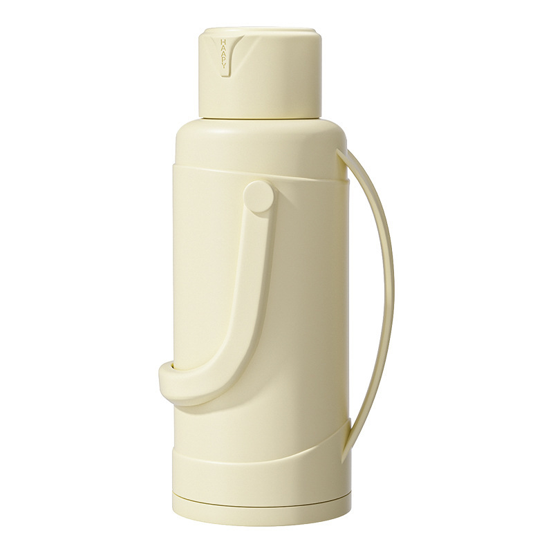 3.2L Large Capacity Camping Thermos Bottle Double Wall Vacuum Insulated Handgrip 24-36 Hours Insulation Glass Liner BPA Free