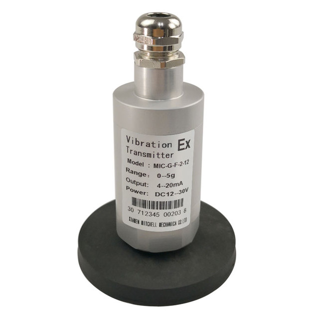 Integrated 3,2 Wire Mechanical Analog 4-20ma Vibration Sensor for Motor, Pump, Compressor Vibration System