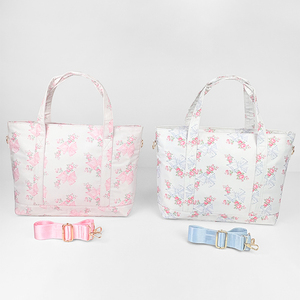 Vente en gros en usine Sac à main populaire étanche <span class=keywords><strong>de</strong></span> grande capacité pour femmes personnalisé à bas quantité minimale <span class=keywords><strong>de</strong></span> commande Sac fourre-tout en nylon Sac fourre-tout pour femmes - Product Image 6