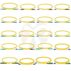 Оптовая Продажа с фабрики, оптоволоконный перемычка 9/125 мкм SC-SC/ST/<span class=keywords><strong>LC</strong></span>/FC одномодовый SC <span class=keywords><strong>APC</strong></span> UPC 1 м 50 м оптический соединительный кабель - Product Image 5