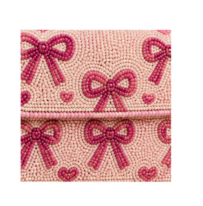Beaded <b>Zip</b> Closure Waterproof Shoulder Bag Women Fashion Stylish Elegant Party <b>Purse</b> for Evening Wedding Holiday Everyday Use - Product Image 6
