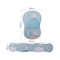 Tapis de souris de jeu personnalisé, résistant à l'eau, anti-rayures, antidérapant, avec repose-poignet ergonomique, confortable, certifié RoHS