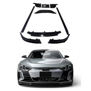 Kit carbone de haute qualité style FDD pour <span class=keywords><strong>Audi</strong></span> <span class=keywords><strong>E</strong></span>-<span class=keywords><strong>tron</strong></span> <span class=keywords><strong>GT</strong></span> - Lame avant / Jupes latérales / Lame arrière / Spoiler - Product Image 1