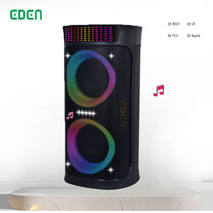 Altavoz Inalámbrico Portátil de Alta Potencia con Doble Altavoz de 8 Pulgadas, Iluminación LED RGB, Nuevo Diseño, Venta al Por Mayor - Product Image 3