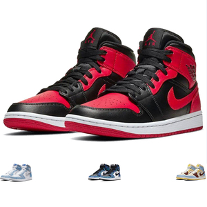 With Box Jumpman 1s Men Air Jordan 1 Basketball Shoes UNC Twist Dark Mocha University Blue Nike Sports Sneakers force 1 Trainers